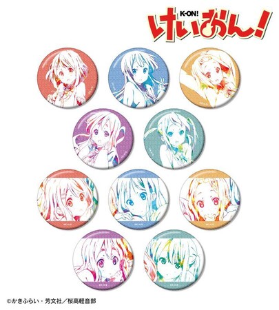 『けいおん！』のトレーディンググリッター缶バッジ vol.4、トレーディングマット缶バッジ vol.4などの受注を開始！！アニメ・漫画のオリジナルグッズを販売する「AMNIBUS」にて