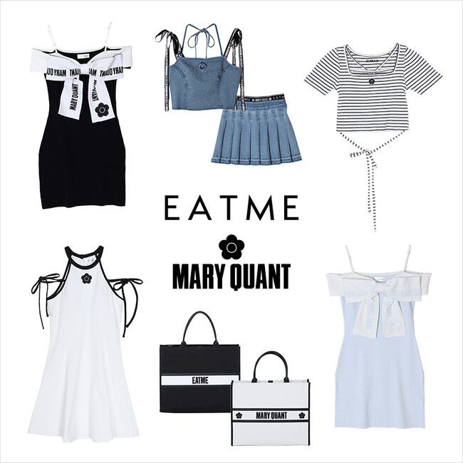 「EATME(イートミー)」×「MARY QUANT(マリークワント)」の初のコラボレーションアイテムを3月24日より完全受注販売スタート