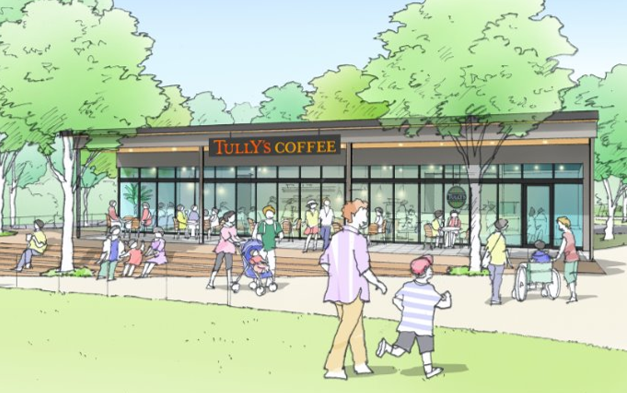 ～Tully’s Actionを発信する、九州初の公園内店舗～「タリーズコーヒー 福岡東平尾公園店」を4月1日（火）オープン