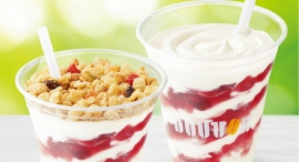 グラノーラヨーグルンが新登場! ドトールコーヒーショップで4月3日より春の新商品をお届けします グラノーラヨーグルンが新登場! ドトールコーヒーショップで4月3日より春の新商品をお届けします