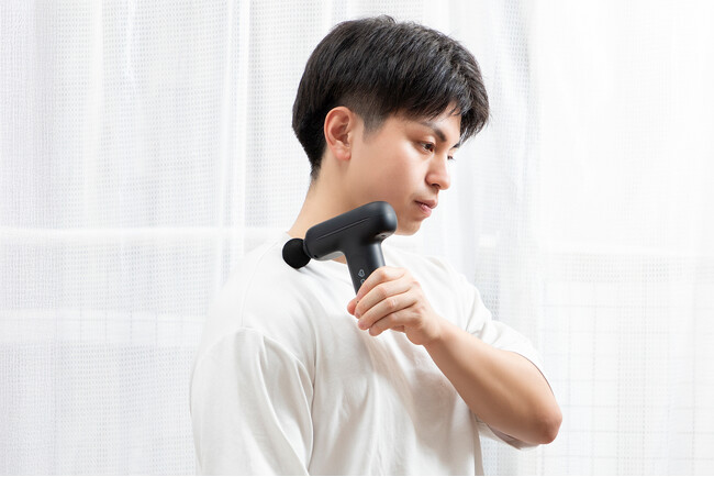 振動幅など調整し、ちょうど良い！を追求した「リリースガン」発売