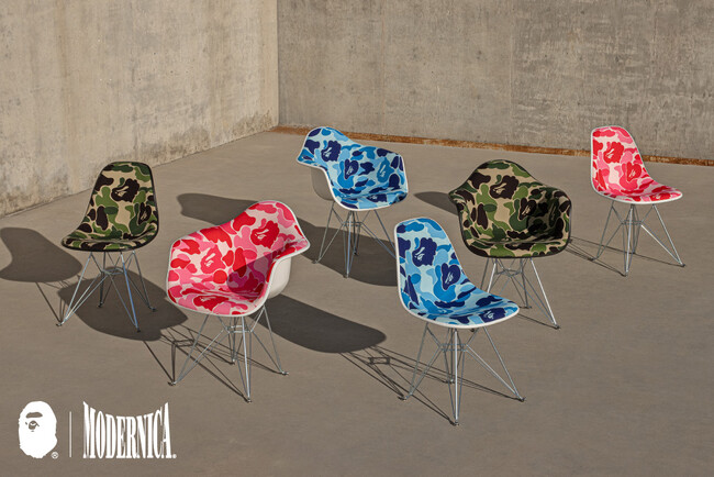 A BATHING APE(R)︎ × MODERNICA