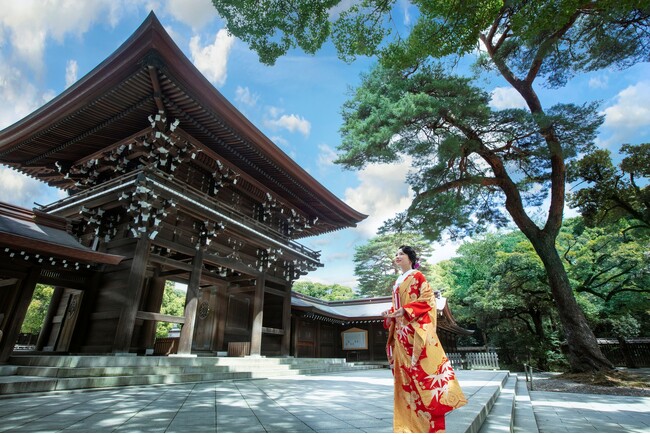 【明治記念館】“明治神宮の結婚式が丸わかり！”　明治神宮の境内の「奉賽殿」でも明治記念館の「庭園の儀式殿」でも。緑豊かな挙式会場で理想の結婚式が叶うブライダルフェアをご紹介します