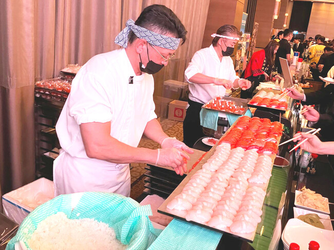 【イベントレポート】青森サーモン(R)・青森県産ホタテ・いくら醤油漬けを天皇誕生日祝賀レセプションに出品