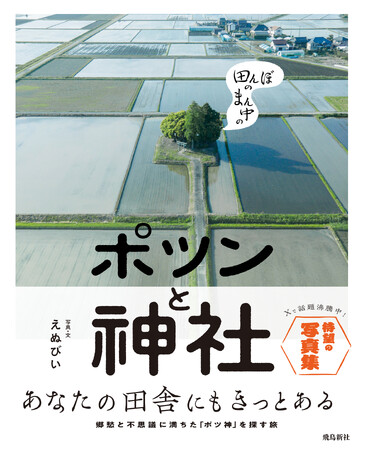 なぜか心つかまれる人続出! 田んぼのまん中にポツンとたたずむ神社だけを集めた写真集、爆誕!