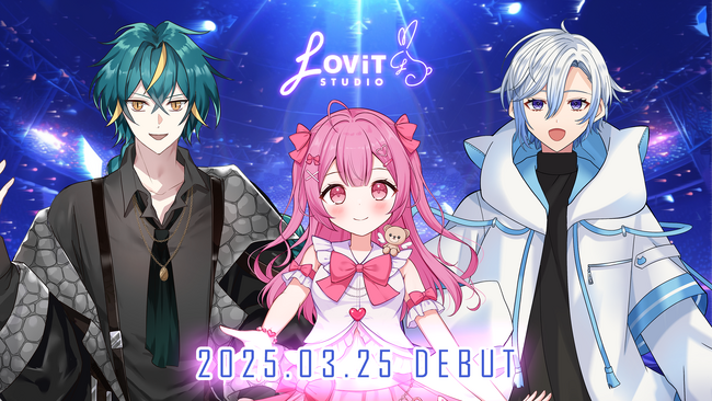 いちご大好きアイドル、猫になりたい系男子、そしてやさしいワニ?!ラビスタより新たに3名がVライバーデビュー