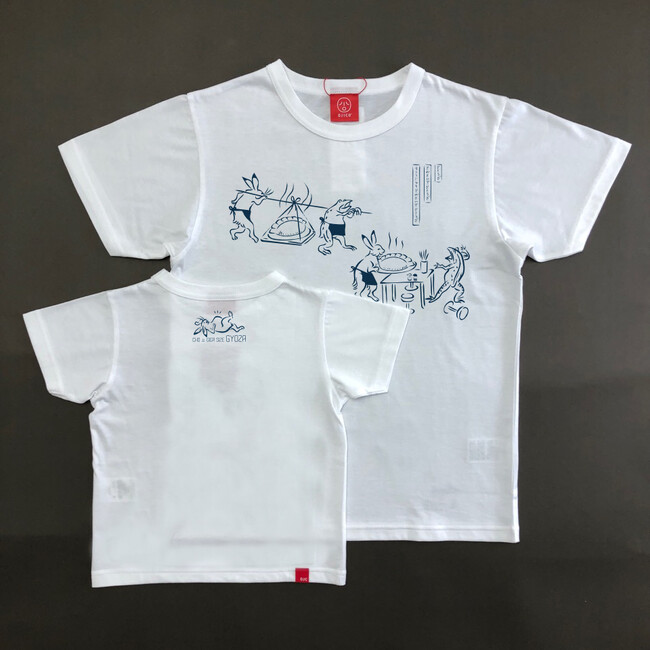 OJICOから鳥獣戯画と餃子をモチーフにした新作Tシャツが先行販売で登場！