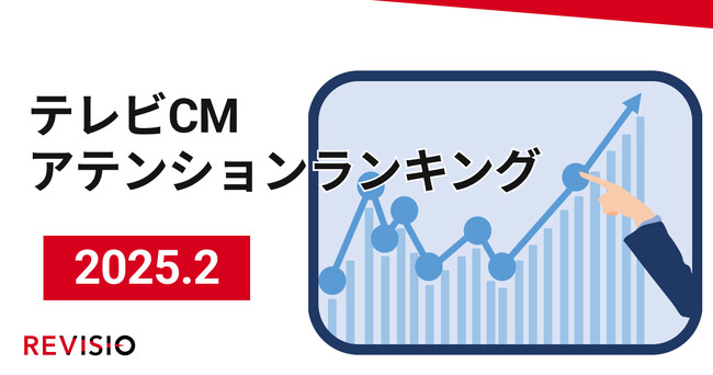 視聴者をくぎづけにした最新テレビCMはこれだ！2月のテレビCMアテンションランキングを公開