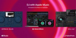 Apple Music対応 - DJソフトウェア「rekordbox」とオールインワンDJシステム「OMNIS-DUO」「XDJ-AZ」でのDJプレイが可能に 1億曲以上の楽曲、厳選された数々のプレイリストを様々なDJ機器でDJプレイが可能に