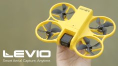 100g未満のジンバル搭載ドローン「LEVIO」を3月26日からMakuakeで先行販売開始！気軽に空撮ができるコンパクトサイズ