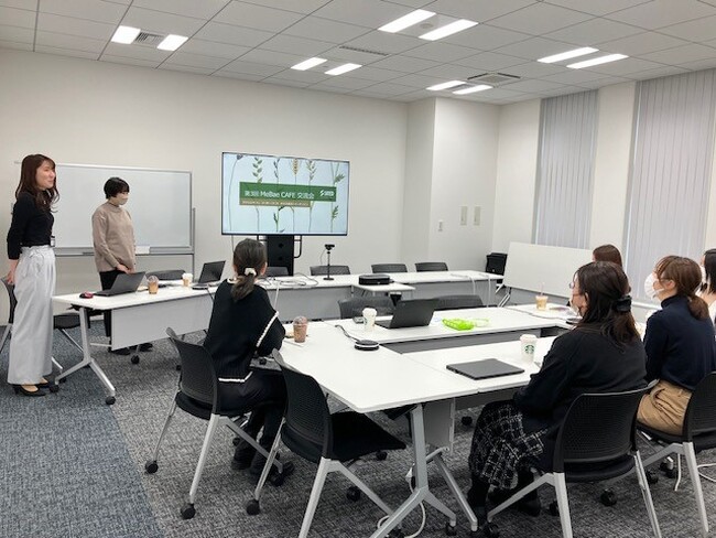 キャリアに関する研修やインナーコミュニケーションの場「MeBae CAFE（めばえ カフェ）」を実施