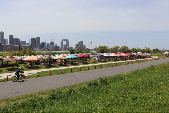 一層のマナーアップと利用者満足度の向上を目指して(淀川河川公園)