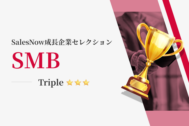 HEROZが「SalesNow成長企業セレクション2025」のSMB部門でTripleに選出