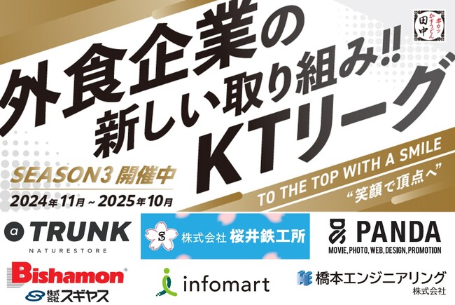 【働きがい改革】串カツ田中 KTリーグ2025年4月より契約開始のスポンサー企業様6社ご紹介