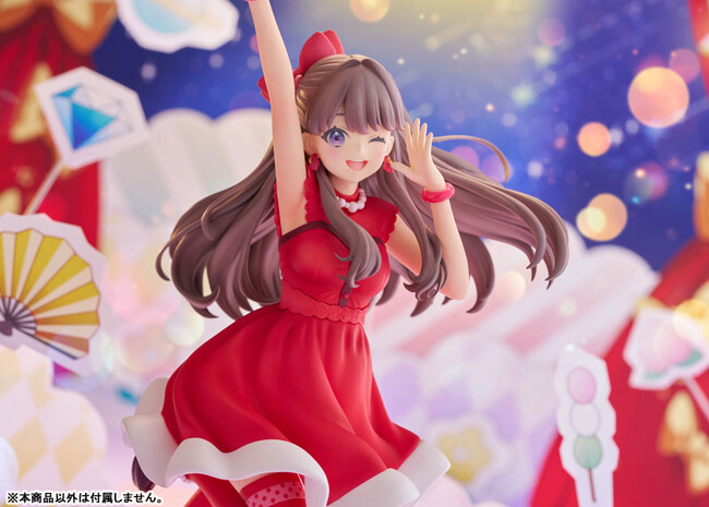『ラブライブ！蓮ノ空女学院スクールアイドルクラブ』より、「藤島 慈」を「みらくらぱーく！」の楽曲「ド！ド！ド！」の衣装にてフィギュア化。