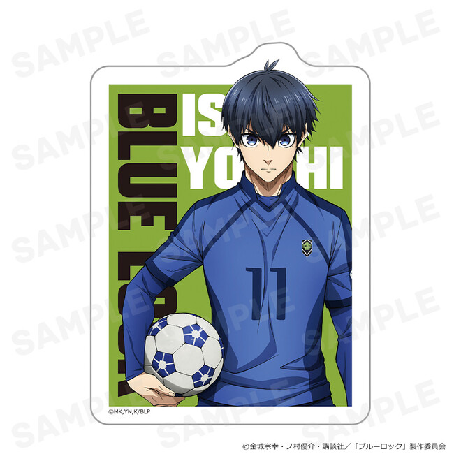 アニメ「ブルーロック」ダイカットステッカー、クリアファイルの受注を開始しました!