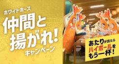 【4/20まで】当たりがでたらもう一杯！「ホワイトホース ハイボール」と揚げ物を楽しむキャンペーンを『おおいた元気横丁』『宮崎横丁』にて開催