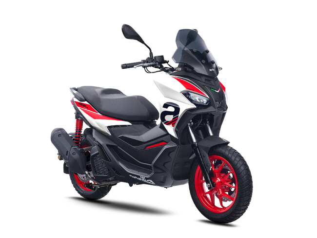アプリリア　SR GT 200 SPORTに新たなグラフィックを導入して発売