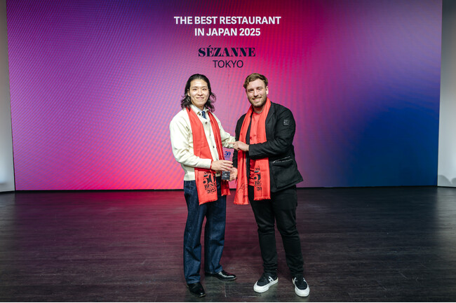 【フォーシーズンズホテル丸の内 東京】「SEZANNE (セザン)」が 2025年「アジアのベストレストラン50」で再び快挙達成