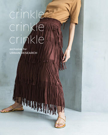 Crinkle Crinkle Crinkle exclusive for URBAN RESEARCH が登場。