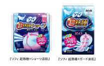 『ソフィ 超熟睡(R)』シリーズから、ムレずに安心して眠れる“涼肌”を期間限定発売