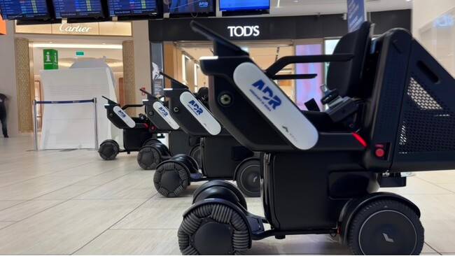 欧州で初導入！バルセロナ空港とローマ・フィウミチーノ空港でWHILL自動運転サービスが運用開始