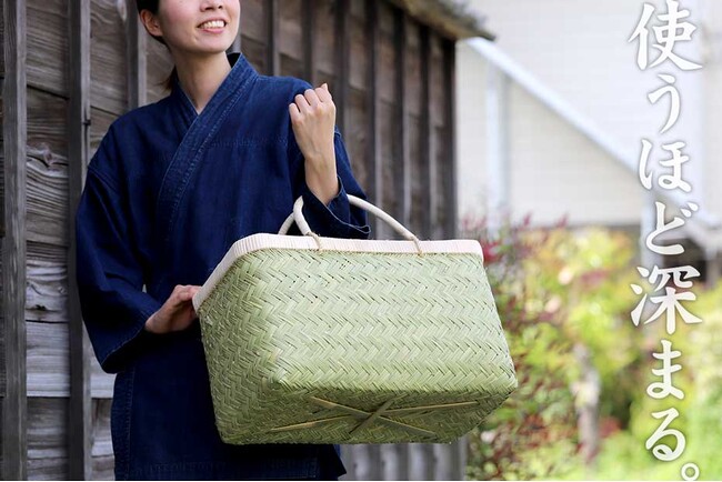 【数量限定販売】プロも認める逸品「スズ竹市場かご」