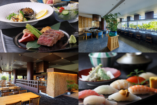 【琵琶湖ホテル】湖国の恵みを楽しむ初夏のおすすめ　近江牛と蝦夷鮑ダブルメインの鉄板焼や　料理人の技が光る彩り鮮やかな鮨ランチ