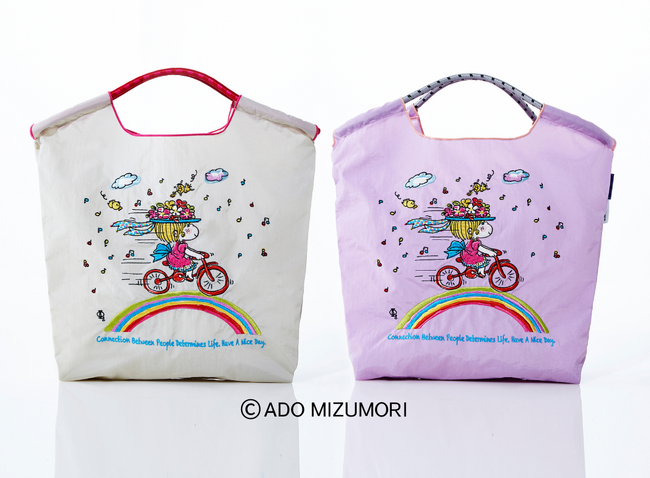 【京都高島屋】「Ball＆Chain×水森亜土」TSUNAGU ACTION コラボレーションバッグ限定販売