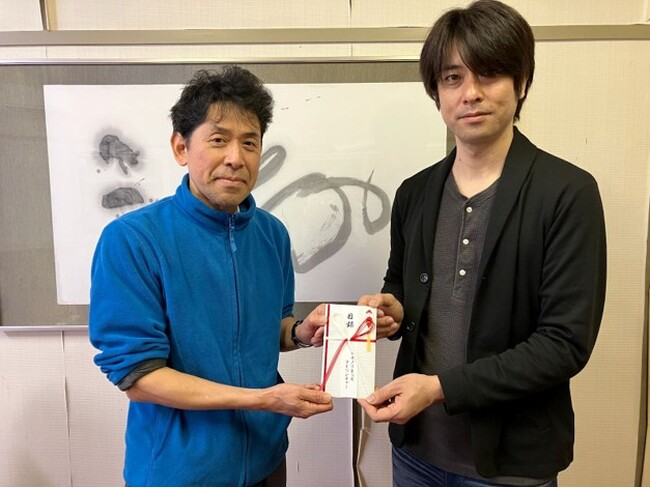 高知のアオノリを守りたい！子どもたちの思いが込められた「高知の海香る アオノリポップコーン」の売上の一部を寄付しました！