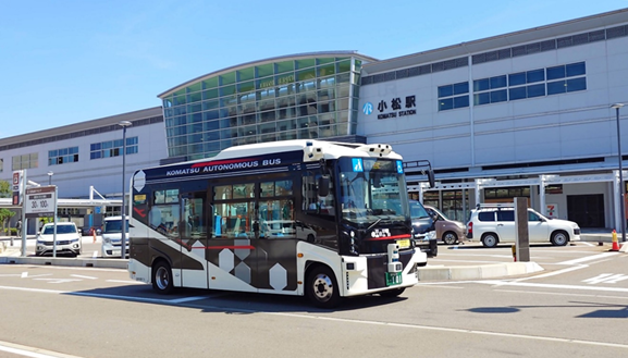 石川県小松市、市内一般道における自動運転車（レベル４）の認可を取得～安心・安全・安定した公共交通へ。レベル4運行実現に向け取組を推進～