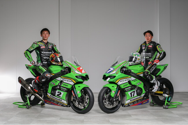 2025シーズン「Kawasaki Plaza Racing Team」参戦マシンとチーム体制を発表