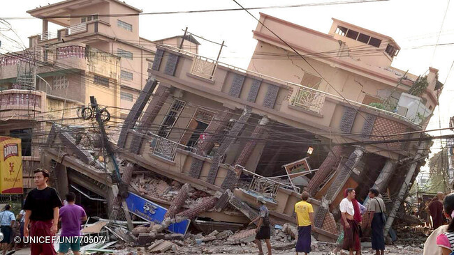 ミャンマー地震:ユニセフ、人道支援の最前線に~ 緊急募金受付開始【プレスリリース】