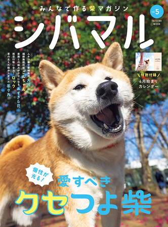 SNSで話題の“クセつよ”柴犬を大特集！ 人気投稿のウラ側などファン必見の柴犬専門マガジン『シバマル』Vol.5が3月31日（月）発売