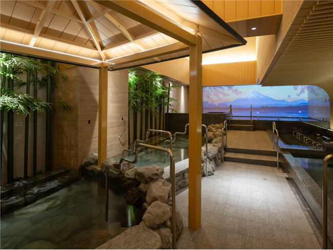 【うめきた温泉 蓮 Wellbeing Park】大浴場などにサイエンスのミラブル、ミラバスを導入