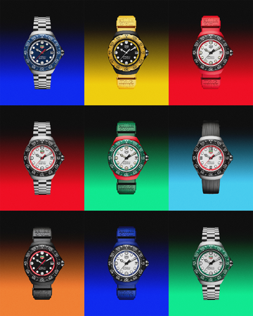 時代を超えて、新しい世代へ贈るタグ・ホイヤー フォーミュラ1 ソーラーグラフ