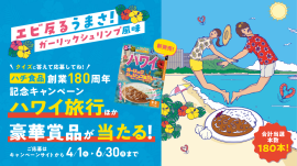 創業180周年ハワイキャンペーン 創業180周年ハワイキャンペーン