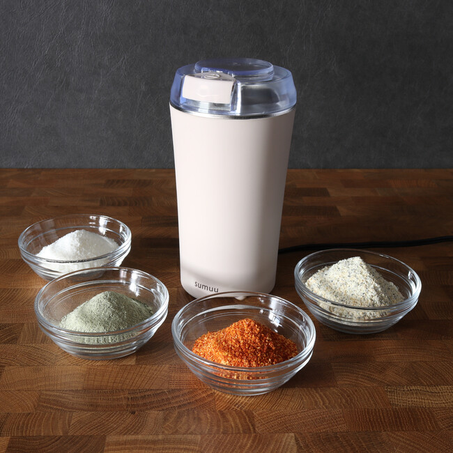 【新商品】ライフスタイルブランドsumuuに、食材を一気に粉砕できるマルチフードミル「ロプラ」が登場