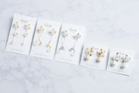 太陽光で色が変わる桜のピアス・イヤリング　2025年　春・新作「色づく桜」を販売開始