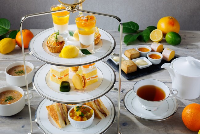 【ホテル日航立川 東京】「レモンと初夏の柑橘アフタヌーンティー」4月20日より予約受付開始