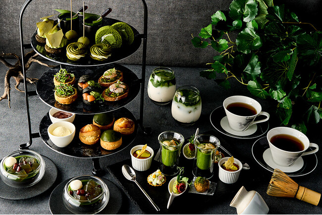 【SHIBUYA STREAM HOTEL】5月1日（木）より抹茶アフタヌーンティーがスタート！～新緑の季節に渋谷で抹茶を食べつくす～