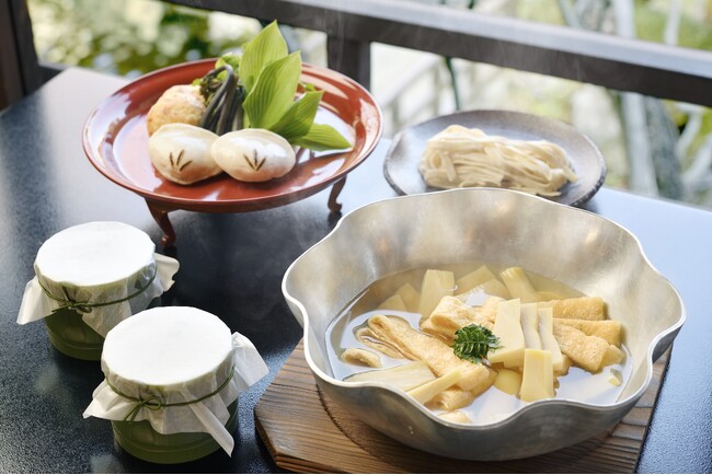 とうふ屋うかい「季節の鍋セット~竹の子と信田鍋~ 」2025年4月2日(水) から販売開始