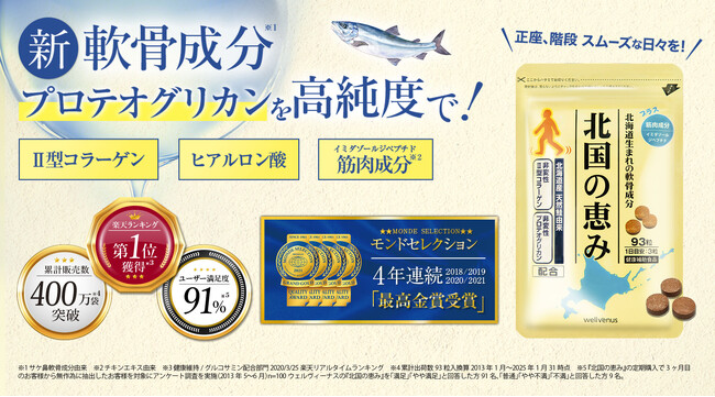 「北国の恵み」累計販売数400万袋突破！～多くのお客様に選ばれ続けて13年、感謝を込めて～