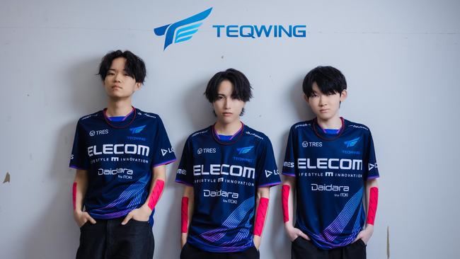 プロeスポーツチーム「TEQWING e-Sports」 新規加入選手のお知らせ-APEX LEGENDS部門に3選手が加入