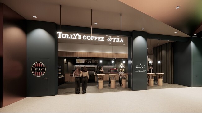 新しい「紅茶体験」をお届けするコンセプトの『&TEA』旗艦店「TULLY’S COFFEE &TEA 虎ノ門ヒルズ店」を4月9日（水）オープン