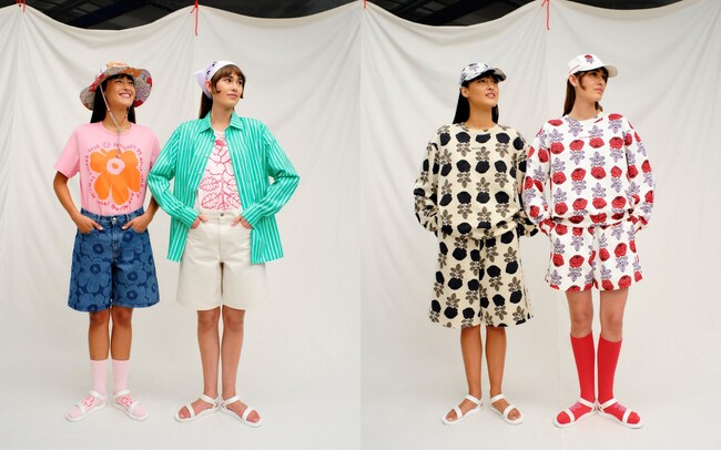 [マリメッコ]マリメッコ キオスキから、アイコニックなフラワープリント VihkiruusuやUnikkoが彩る新作ウェアが登場