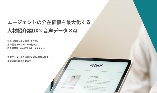 人材業界の課題解決の糸口は「めんどう」を排除することでした ――満足度97.9%のAIツール【MENDAN】