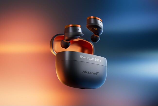 [Bowers & Wilkins 新製品]完全ワイヤレスイヤフォン「Pi8 McLaren Edition」