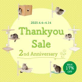 2周年セール 2周年セール