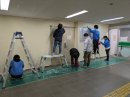 横浜市旭区長さんも塗装プロジェクトに参加 横浜市旭区長さんも塗装プロジェクトに参加